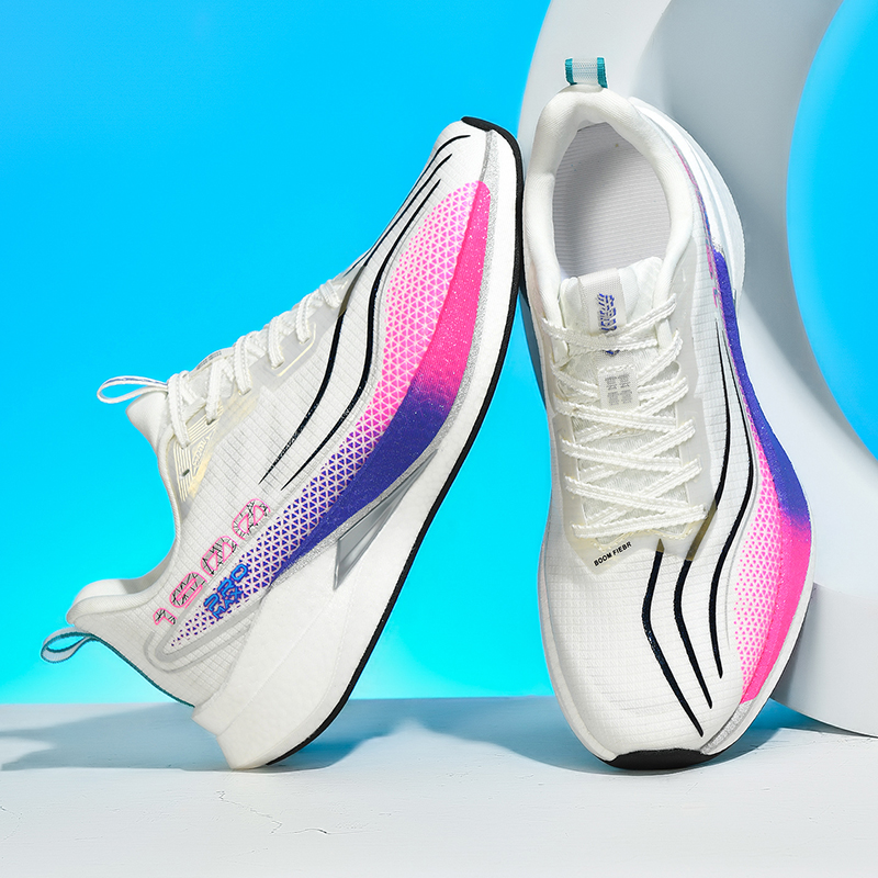 Lightweight Road Running Shoes - Women's Casual Shoes, Women's Cushioned Thick-Soled