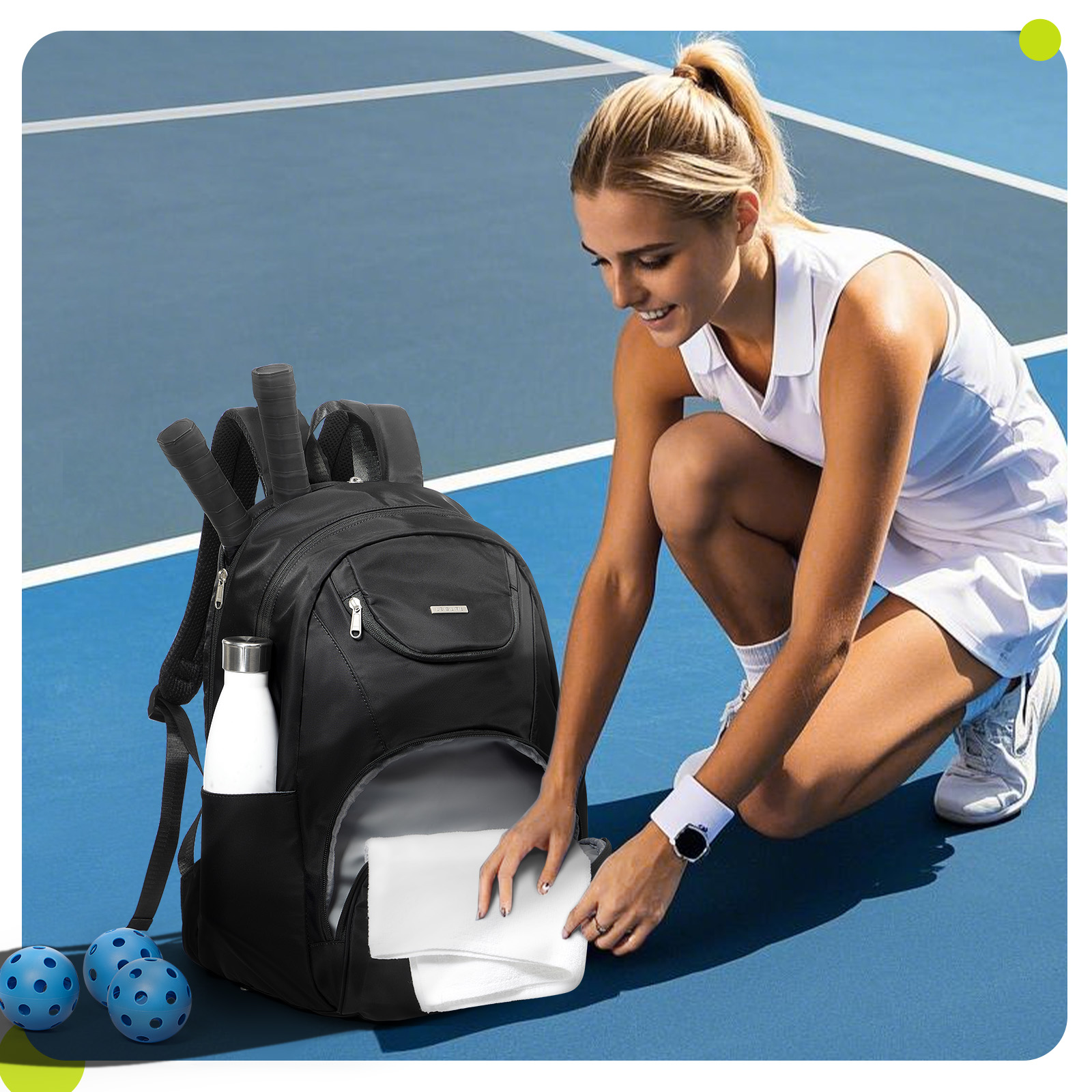 Tennis Bag Tennis Backpack 2 R - đánh giá và giá Men'S Shoes