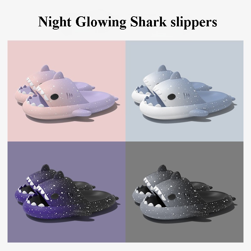 Cute Cartoon Shark Slippers Fo - đánh giá và giá Men'S Shoes