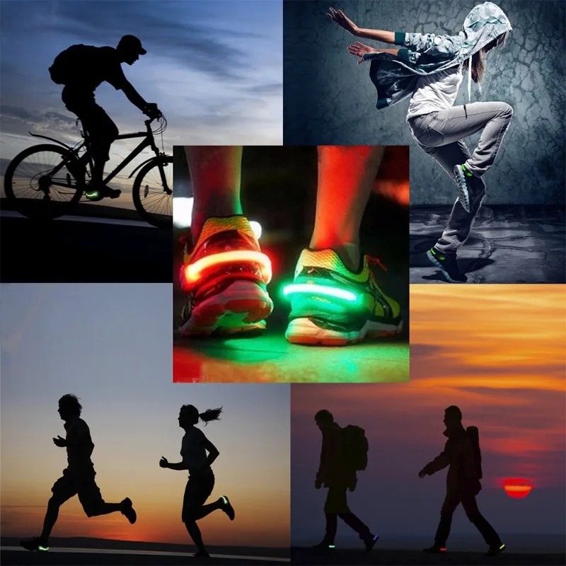 2024 Luminous Shoe Clip Light  - đánh giá và giá Reflective Night Running Shoes