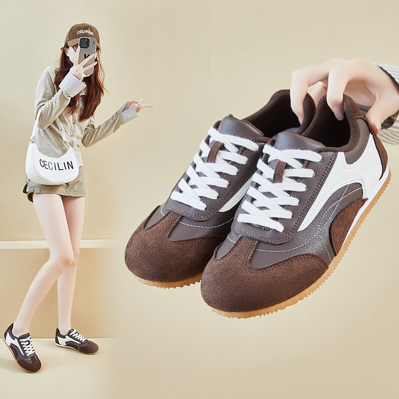 Women's leather sports shoes,  - đánh giá và giá Running Shoes