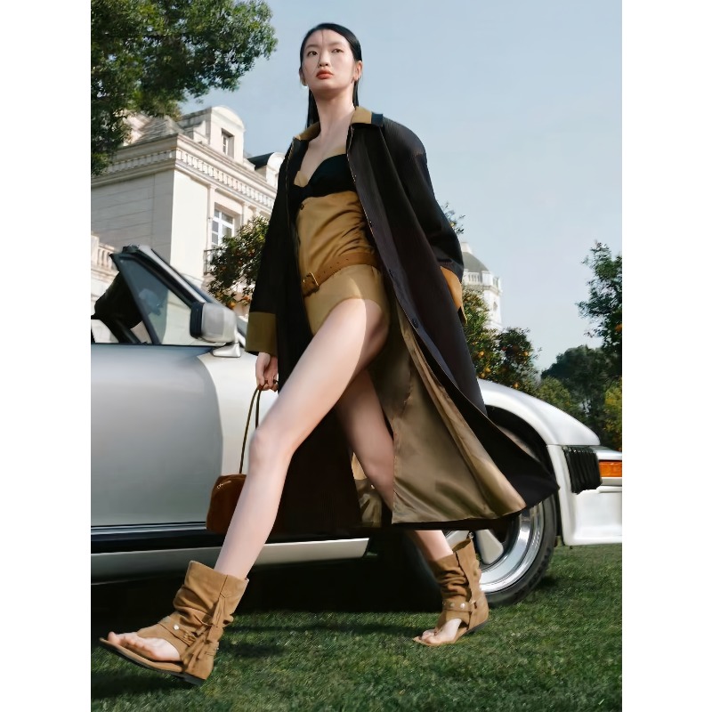 Studed Clip-Toe Block Heel San - đánh giá và giá Boots