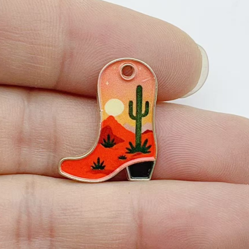 10pcs National Flag Cow Patter - đánh giá và giá Boots