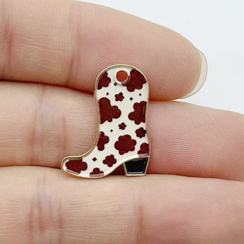 10pcs National Flag Cow Patter - đánh giá và giá Boots