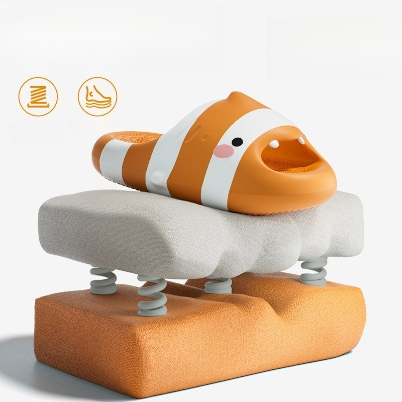 Cute Fish Cartoon Slides Women - đánh giá và giá Men'S Shoes