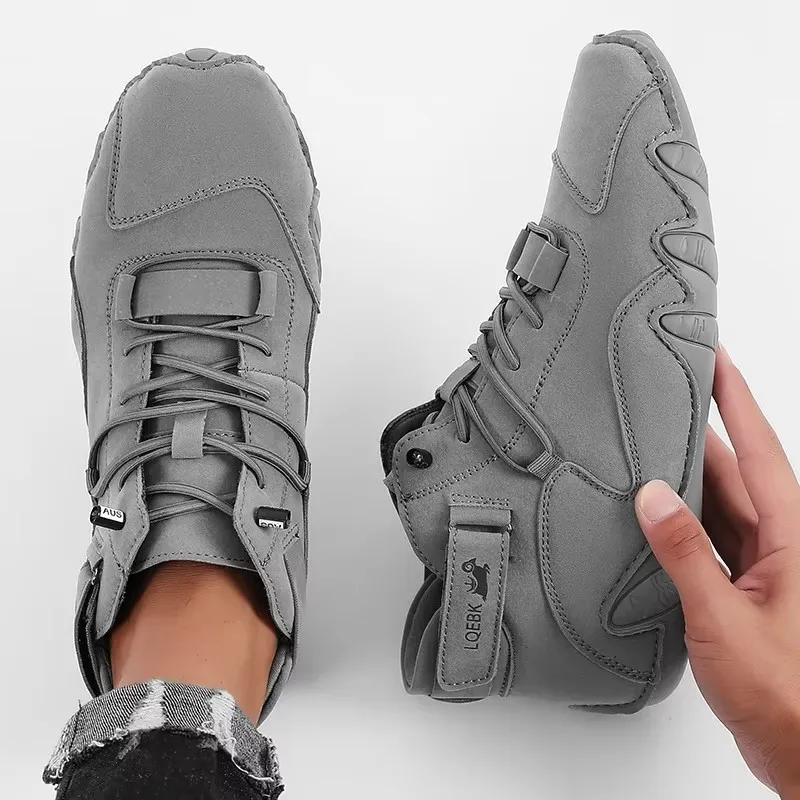 Men's New Leather Design Shoes - đánh giá và giá Waterproof Goretex Running Shoes
