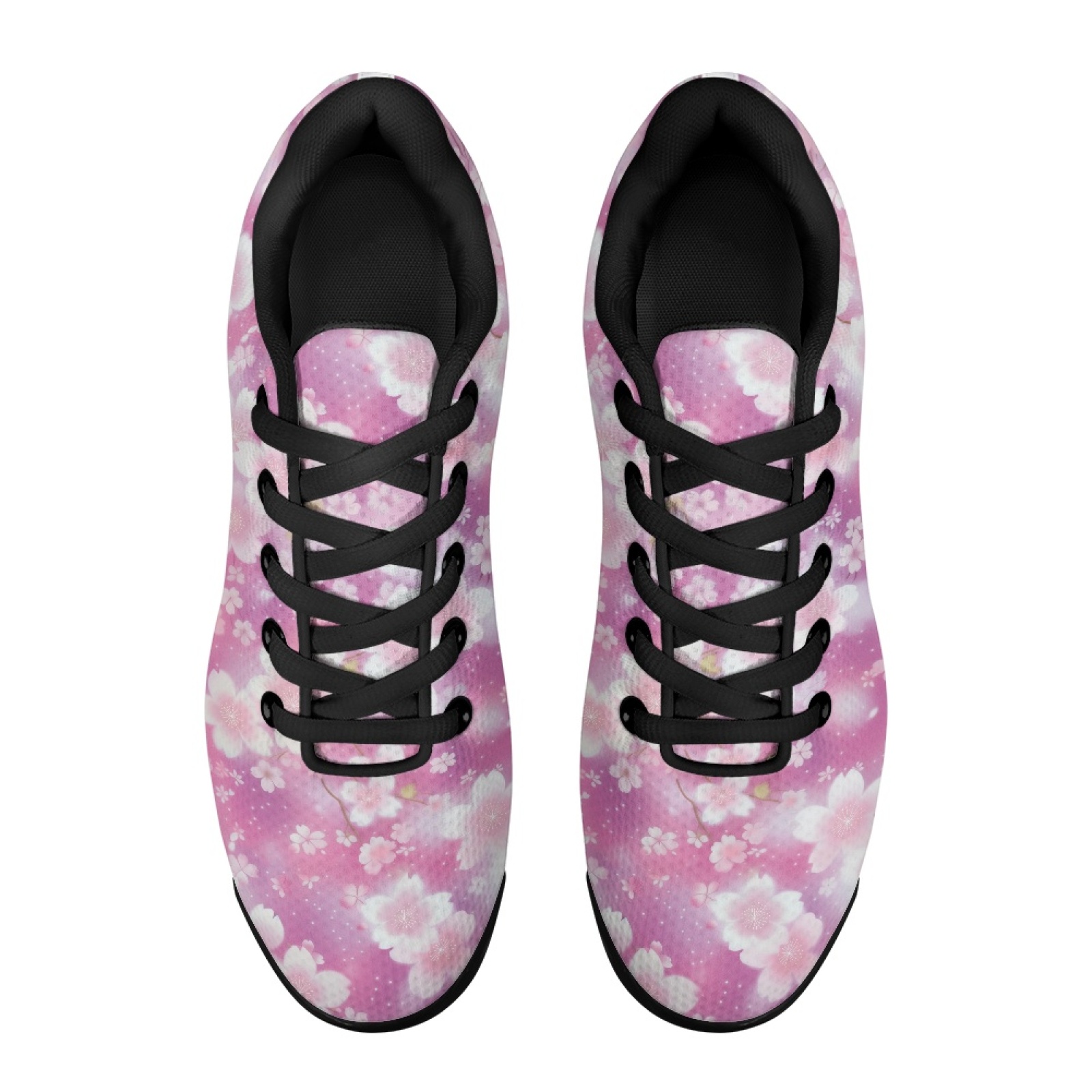 PENSTROLL Pink Floral Pattern  - đánh giá và giá Air Cushion Jogger Shoes Men